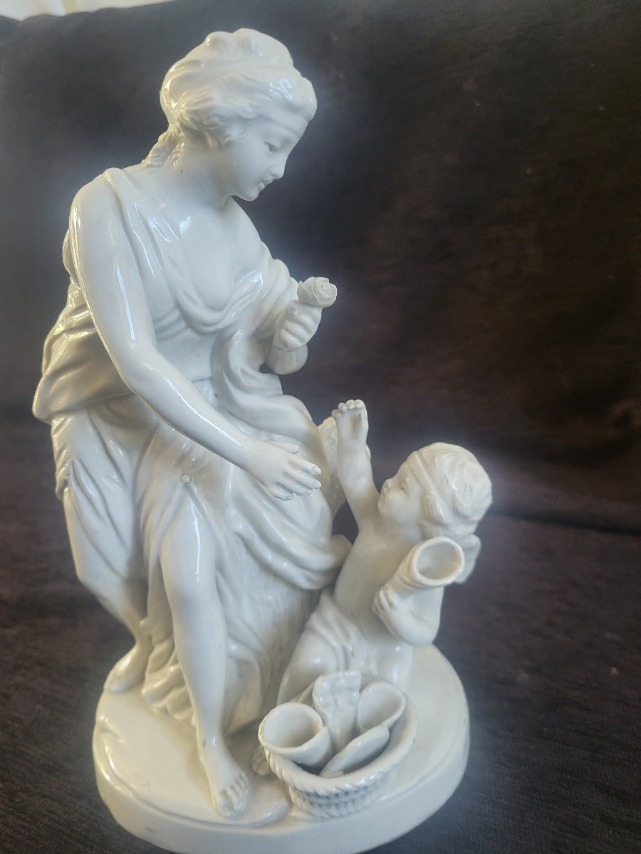 Capodimonte Porcelain Subject Venus Signed Boizot-photo-2