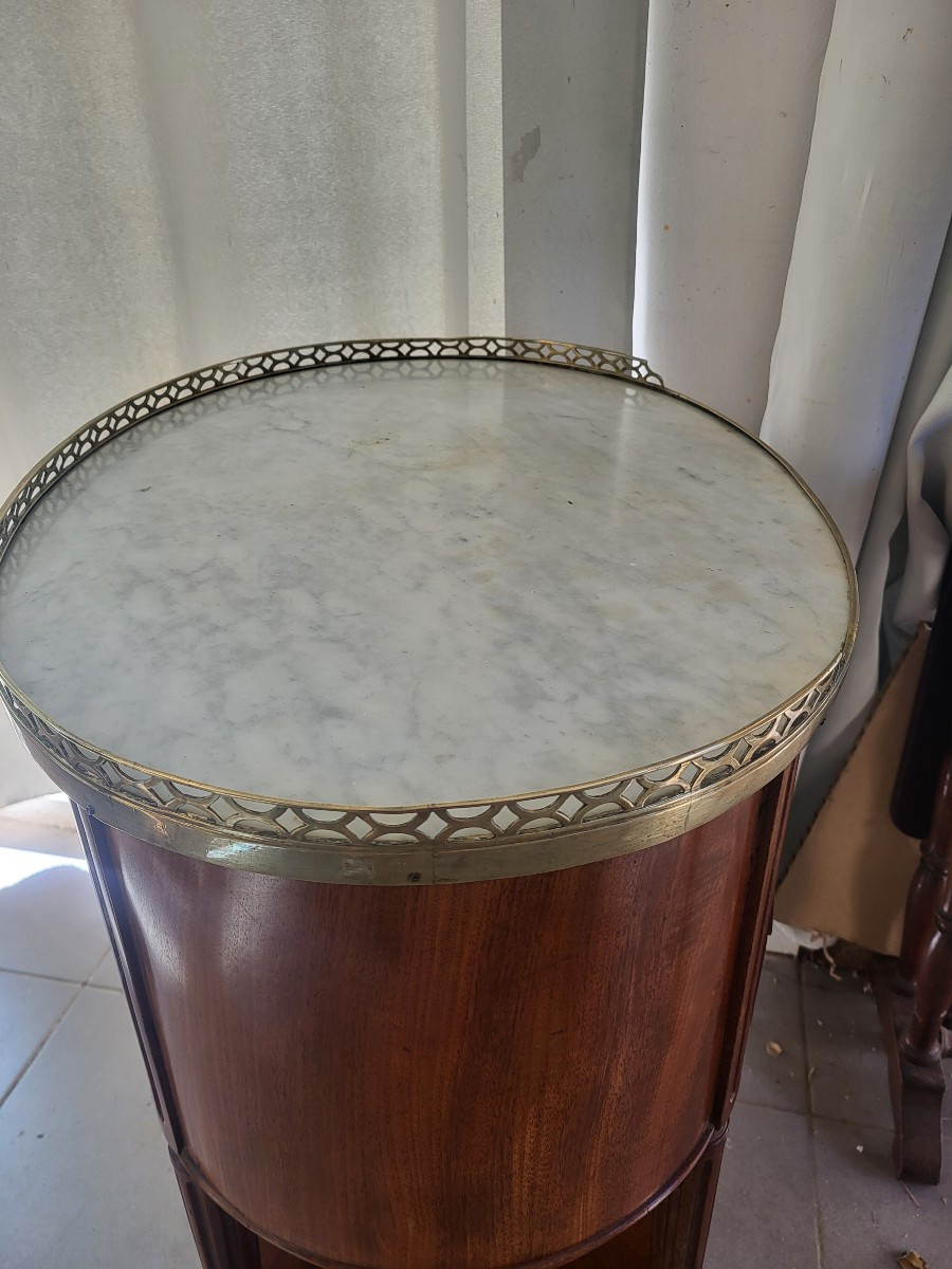 Table De Salon  Acajou  époque Louis XVI XVIII E Siècle -photo-8