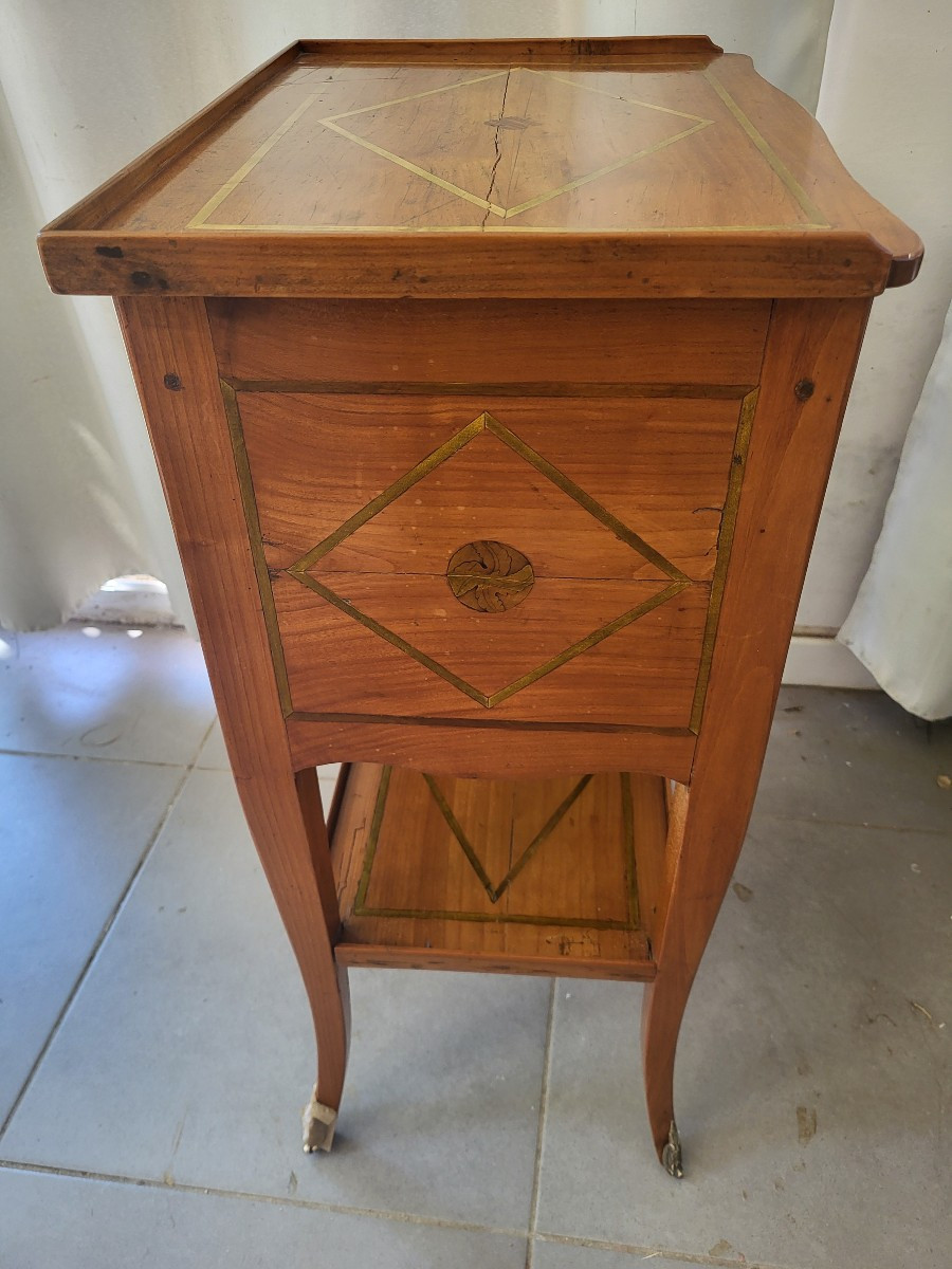 Table De Salon   Ecritoire Bois Fruitier  époque Louis XV XVIIIe Siècle -photo-2