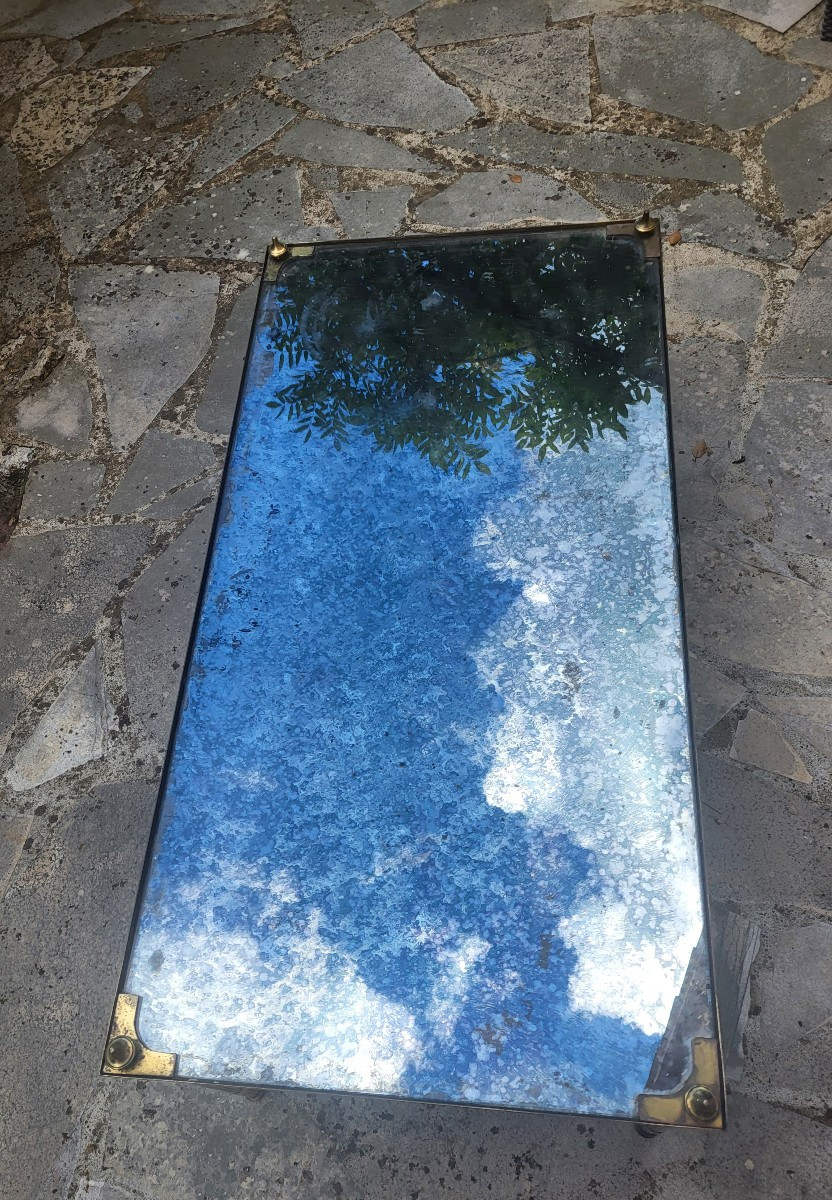 Table Basse Verre églomisé   dlg Ramsay  C.1950-photo-4