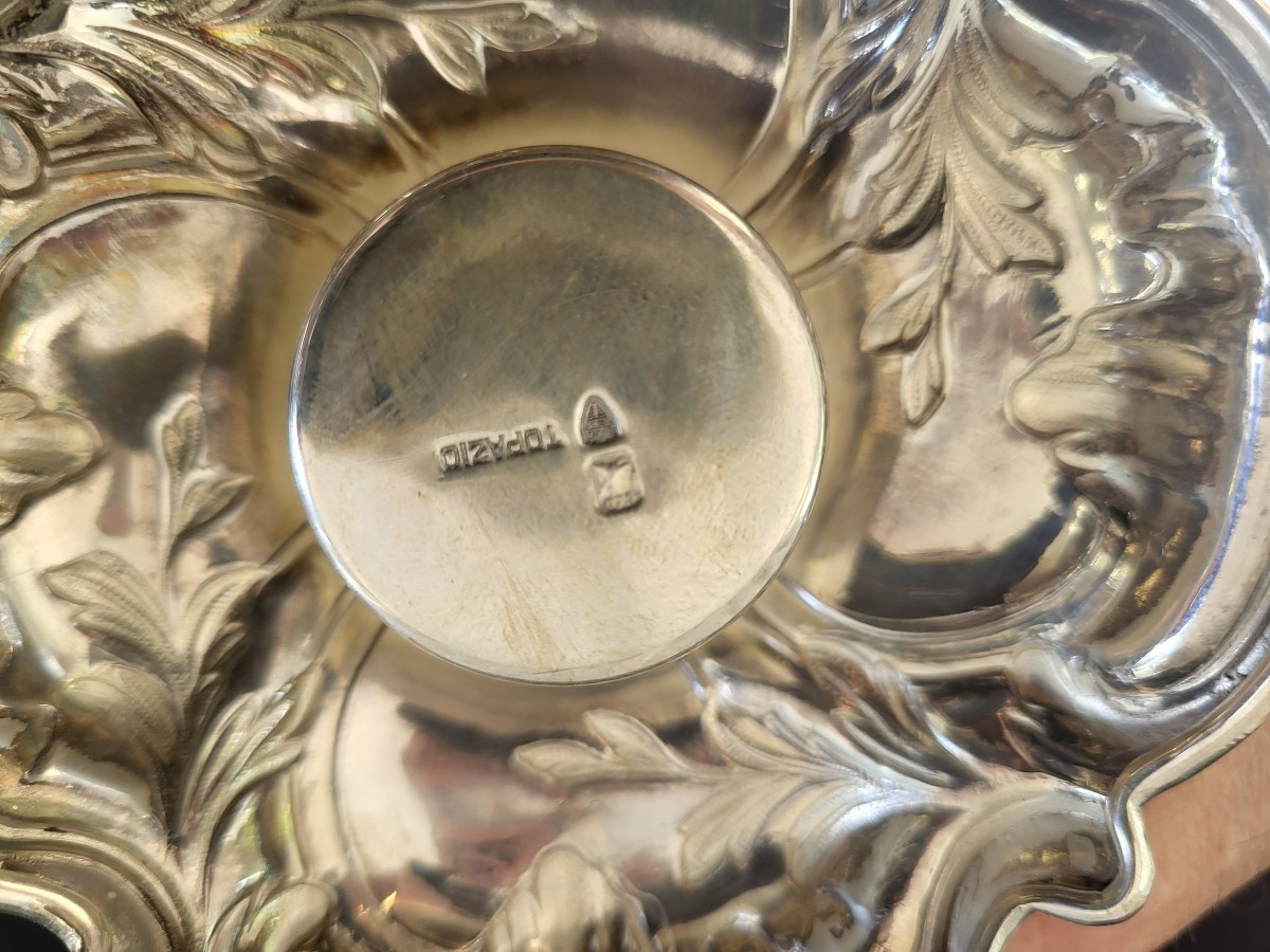 Silver And Cut Crystal Ewer, Motopazio, Circa 1900-photo-7
