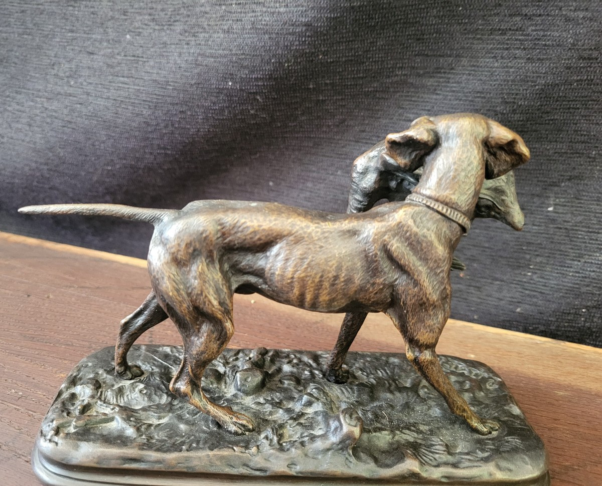 Bronze animalier PJMene époque  fin XIXe -photo-8