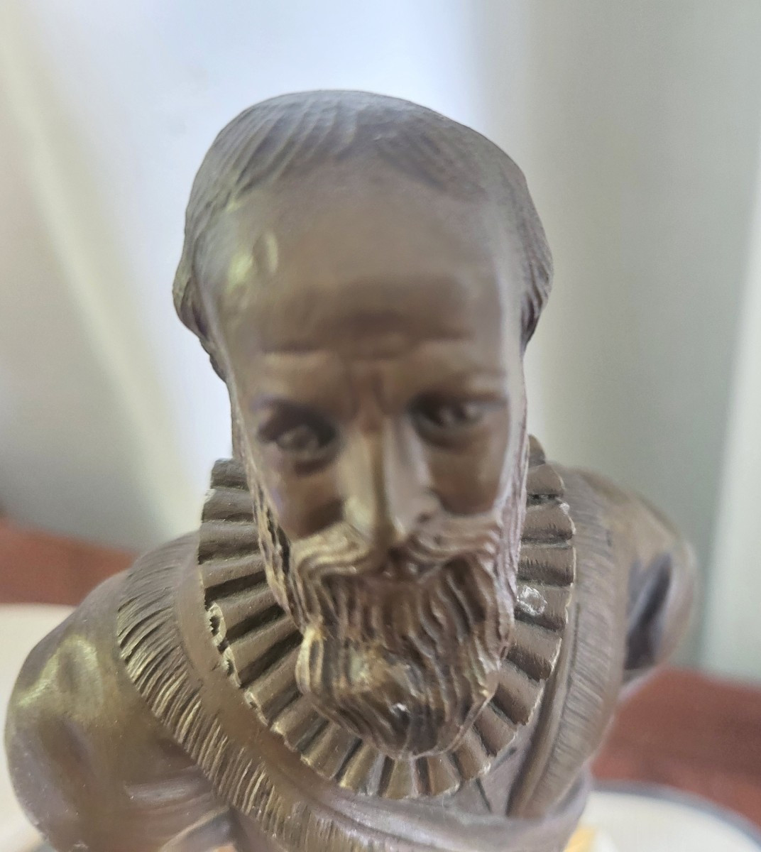 Pair Of Bronze Busts Of Henti IV And Sully, Restoration Period, 19th Century -photo-3