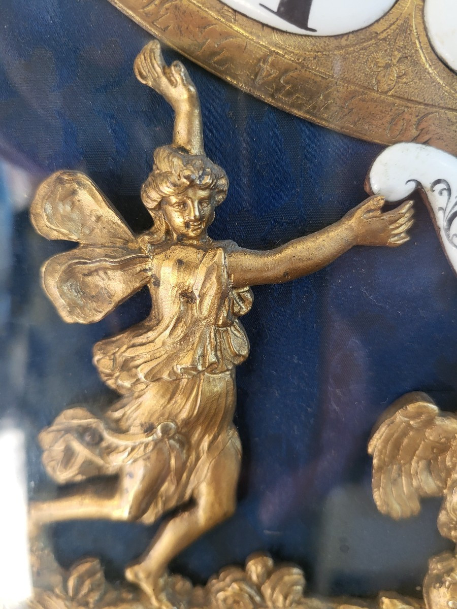 Pendule  Religieuse  signée  Claude ARTUS a Paris époque Louis  XIV  XVII e siècle -photo-6