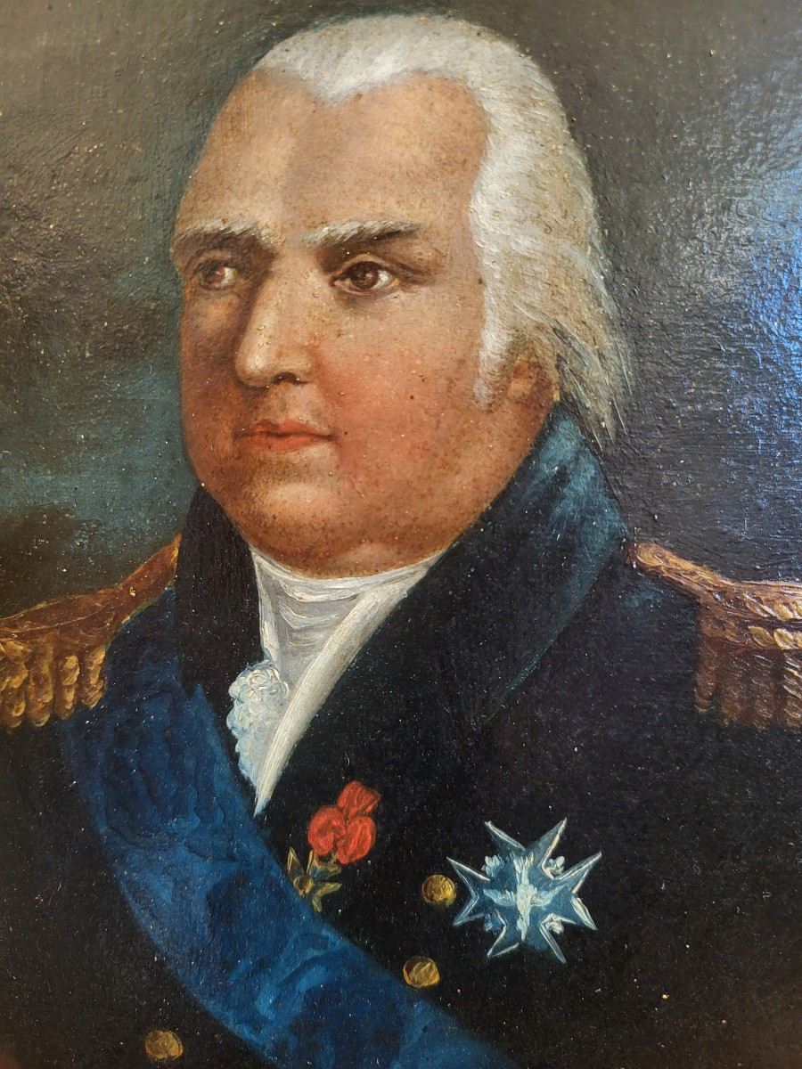 Portrait Of King Louis XVIII, French, Early 19th Century -photo-2