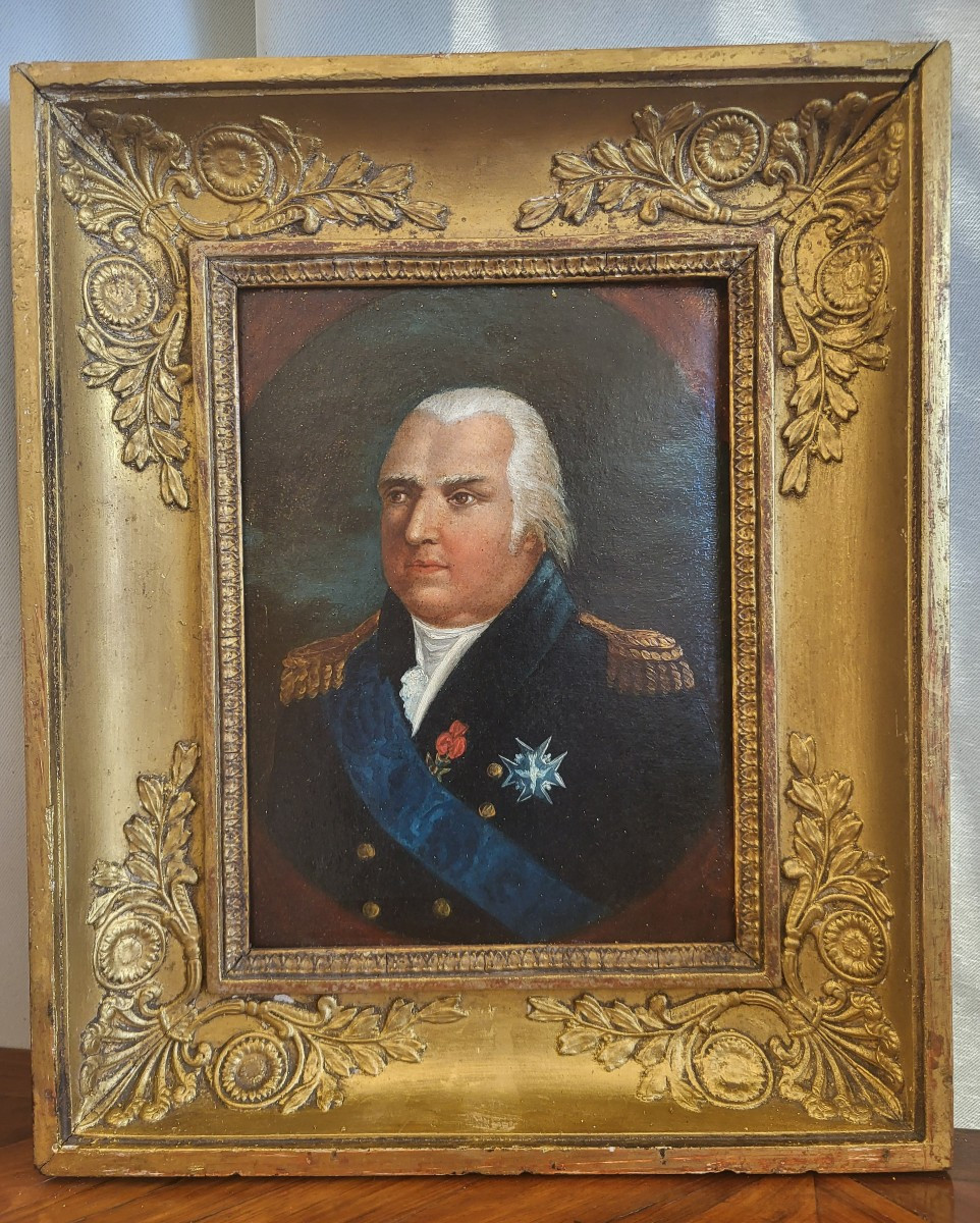Portrait Of King Louis XVIII, French, Early 19th Century 