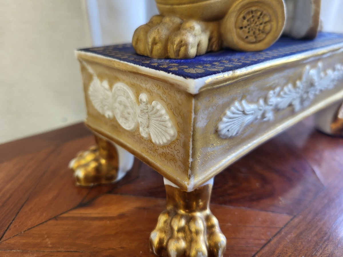 Paris Porcelain Centerpiece From The 1st Empire Period -photo-4