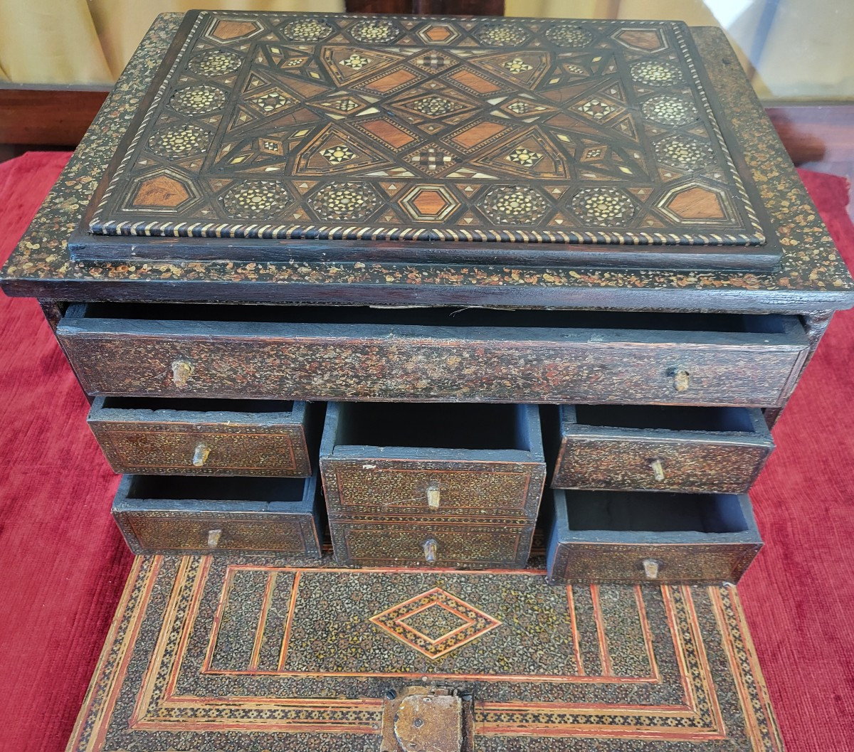 Iran Qajar Travel Cabinet, 18th/19th Century-photo-1