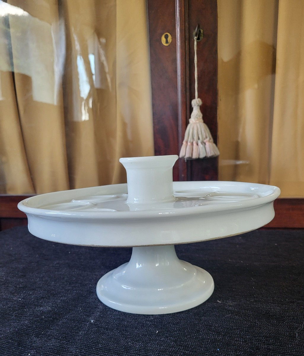 Service  a crèmes   porcelaine  époque Louis Philippe  XIXe -photo-4