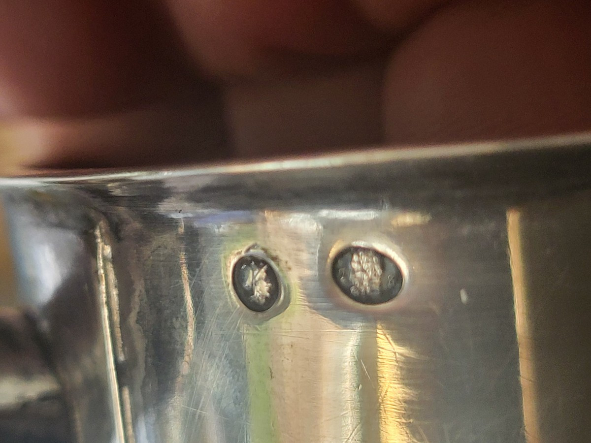 Laitière  couverte argent au Coq 1er titre Paris 1803-photo-3