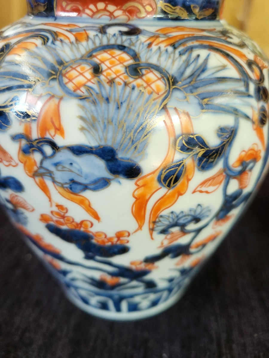 Pair Of Imari Porcelain Vases, Meiji Period, Japan -photo-3