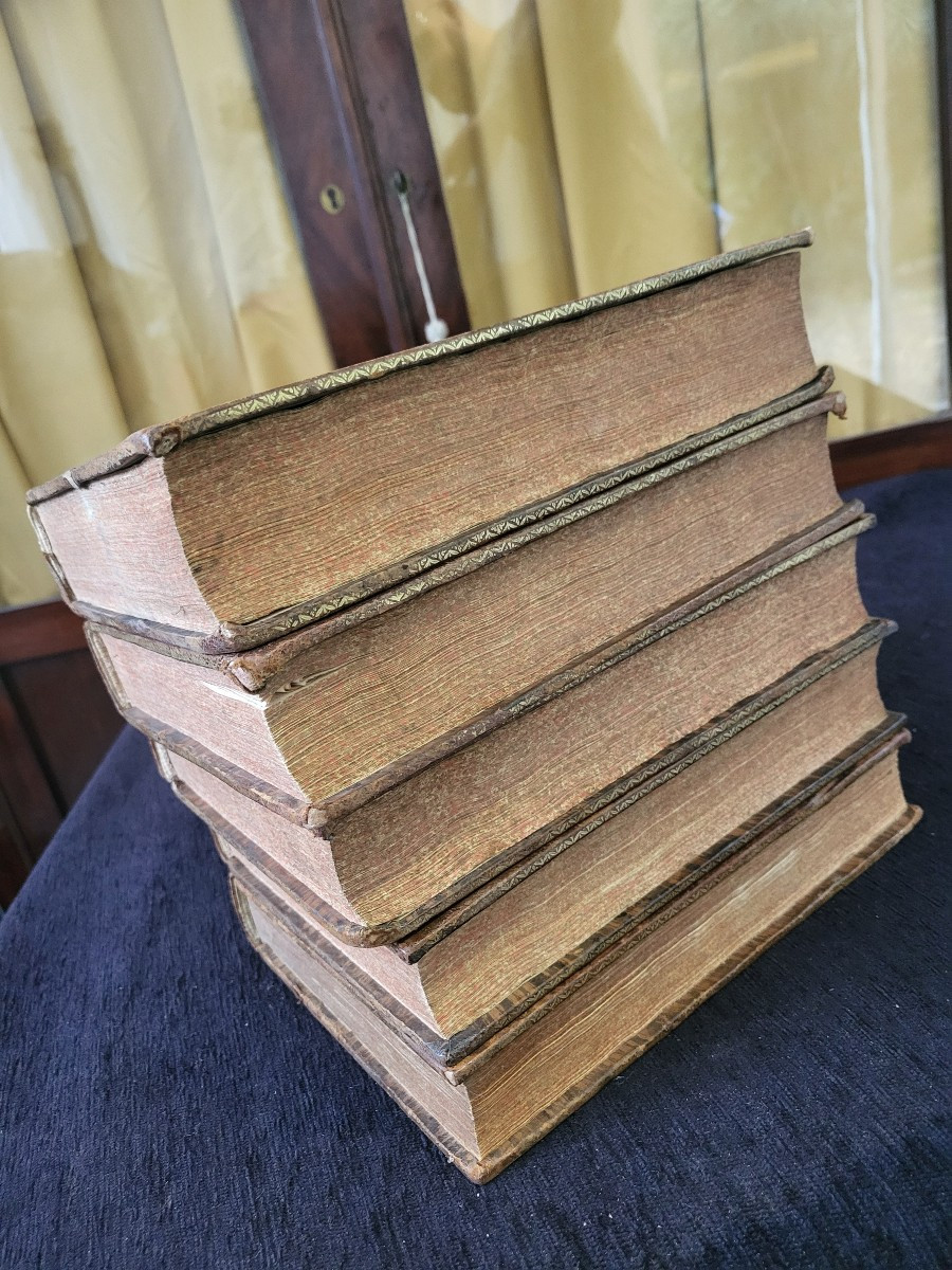 ensemble  de 5 volumes Histoire des Empereurs 1700-photo-4