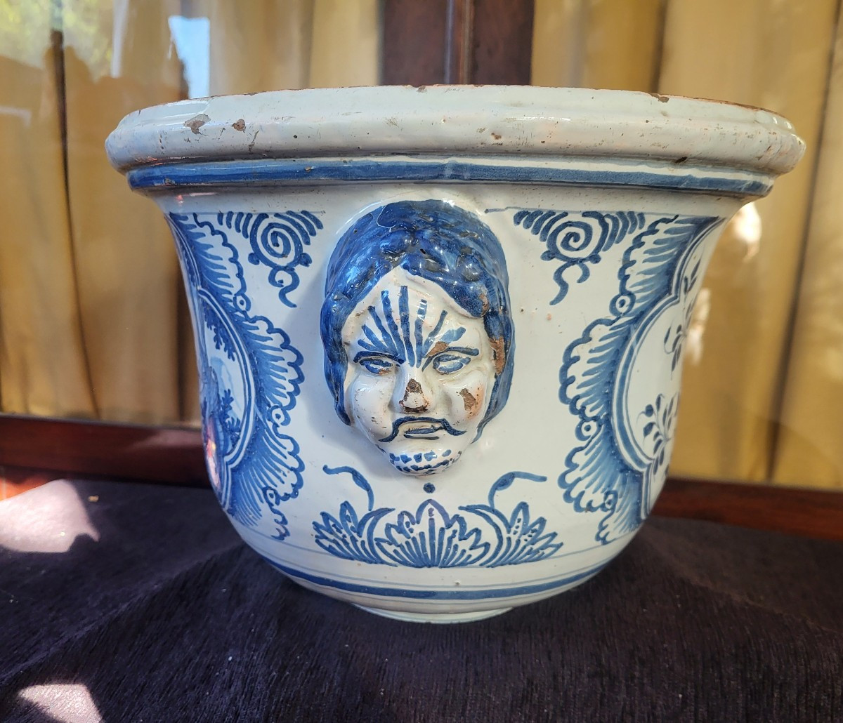 Nevers Flowerpot 18th Century -photo-2