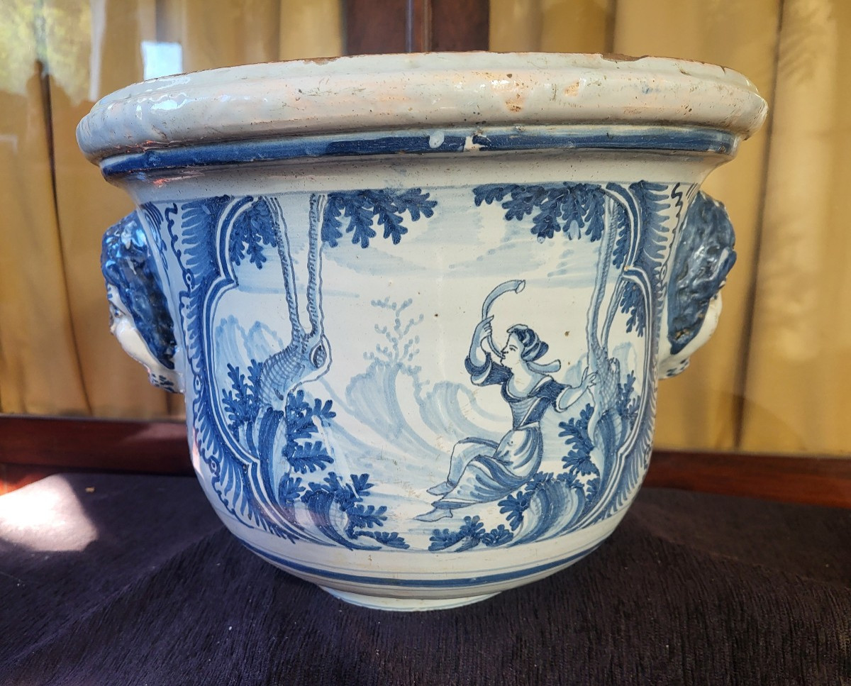 Nevers Flowerpot 18th Century -photo-7