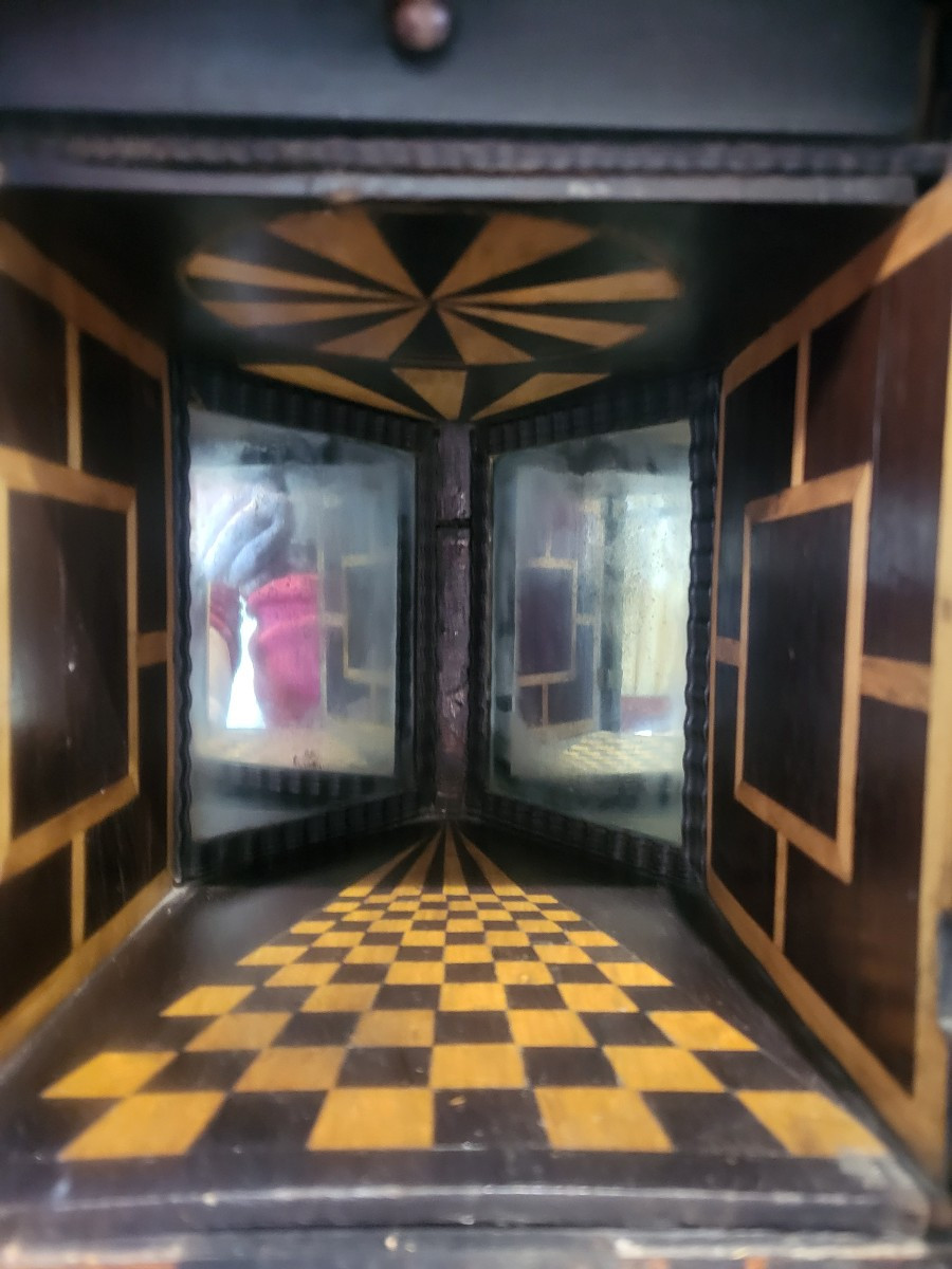 Cabinet ébène époque XVII e siècle -photo-4