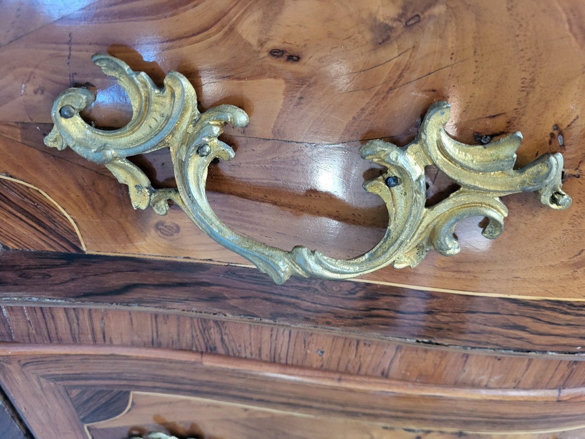 Commode estampillée J.BIRCKLE JME époque Louis XV XVIIIe -photo-2