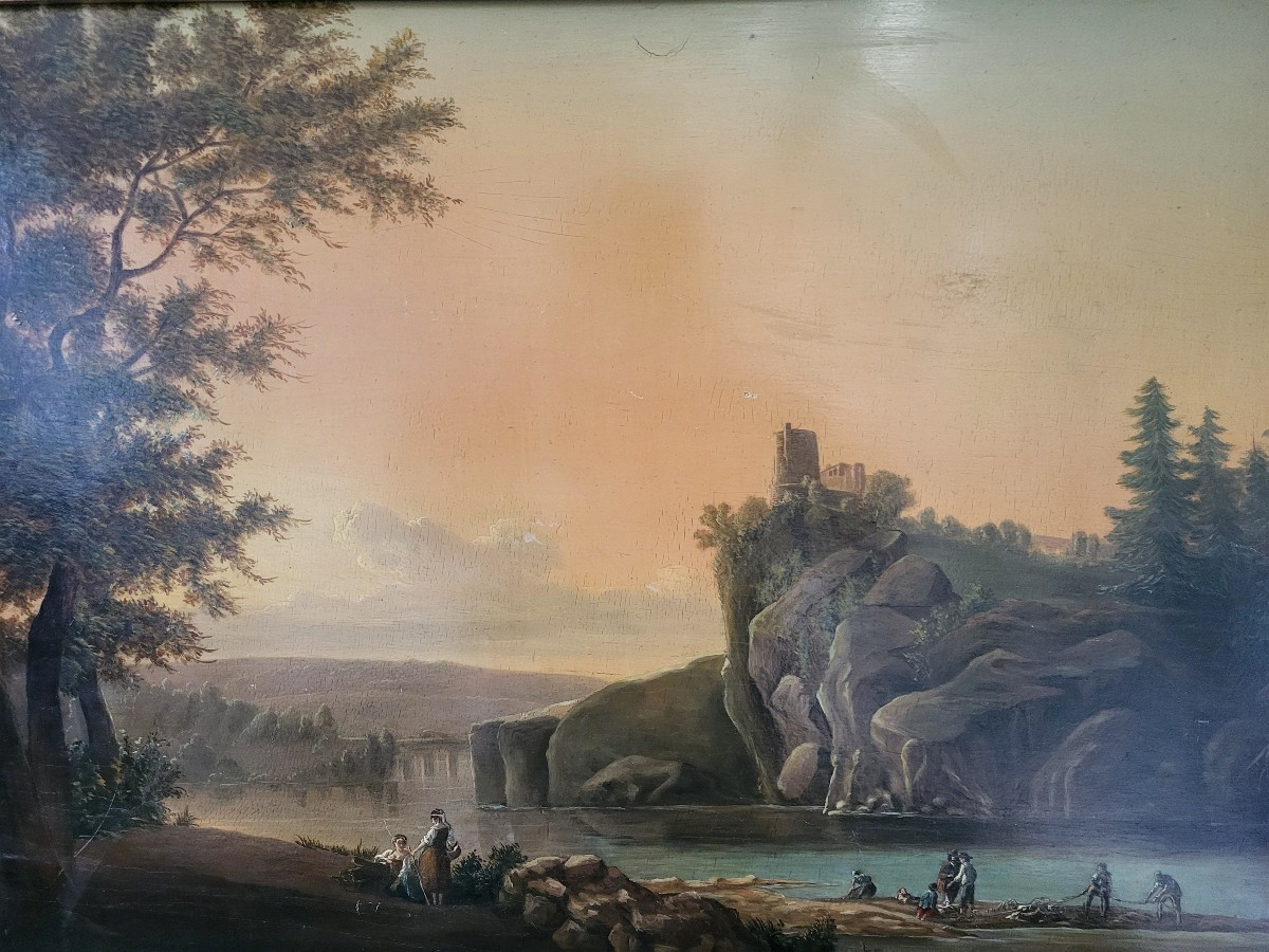 French School, Early 19th Century, Sv. Lacroix De Marseille, H/b-photo-2