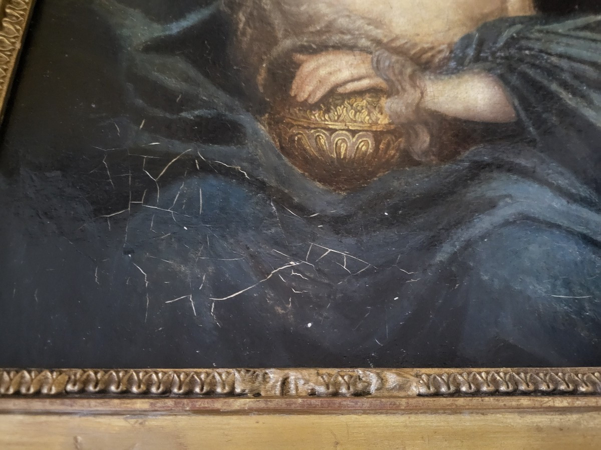 Portrait Of Madame De Ludres, By Mignard, Oil On Canvas, 17th Century -photo-3