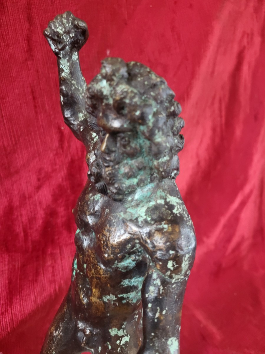 Bronze Jupiter souvenir du Grand Tour   Italie XIXe -photo-1