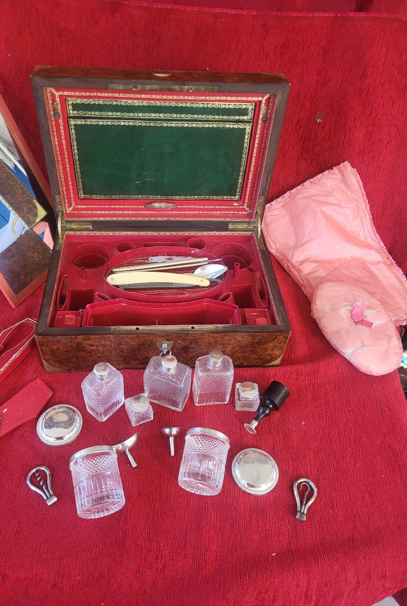   Important nécessaire  de voyage   PN Blaquiere époque  Empire-photo-3