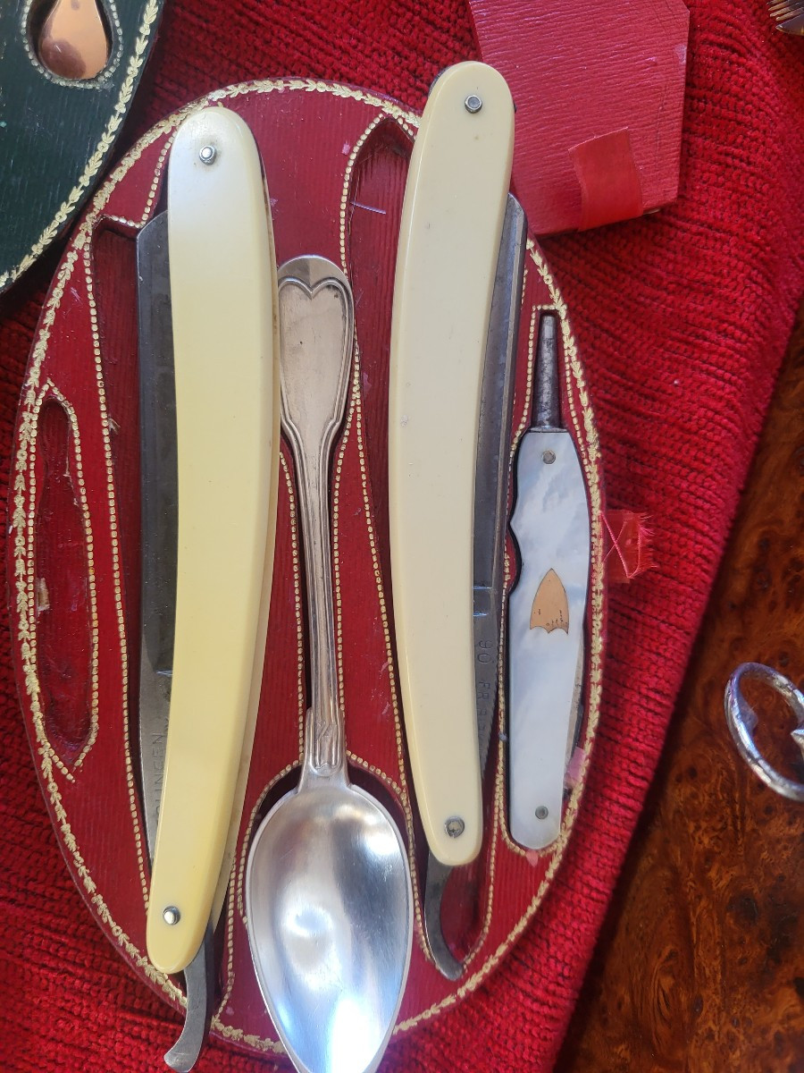   Important nécessaire  de voyage   PN Blaquiere époque  Empire-photo-1