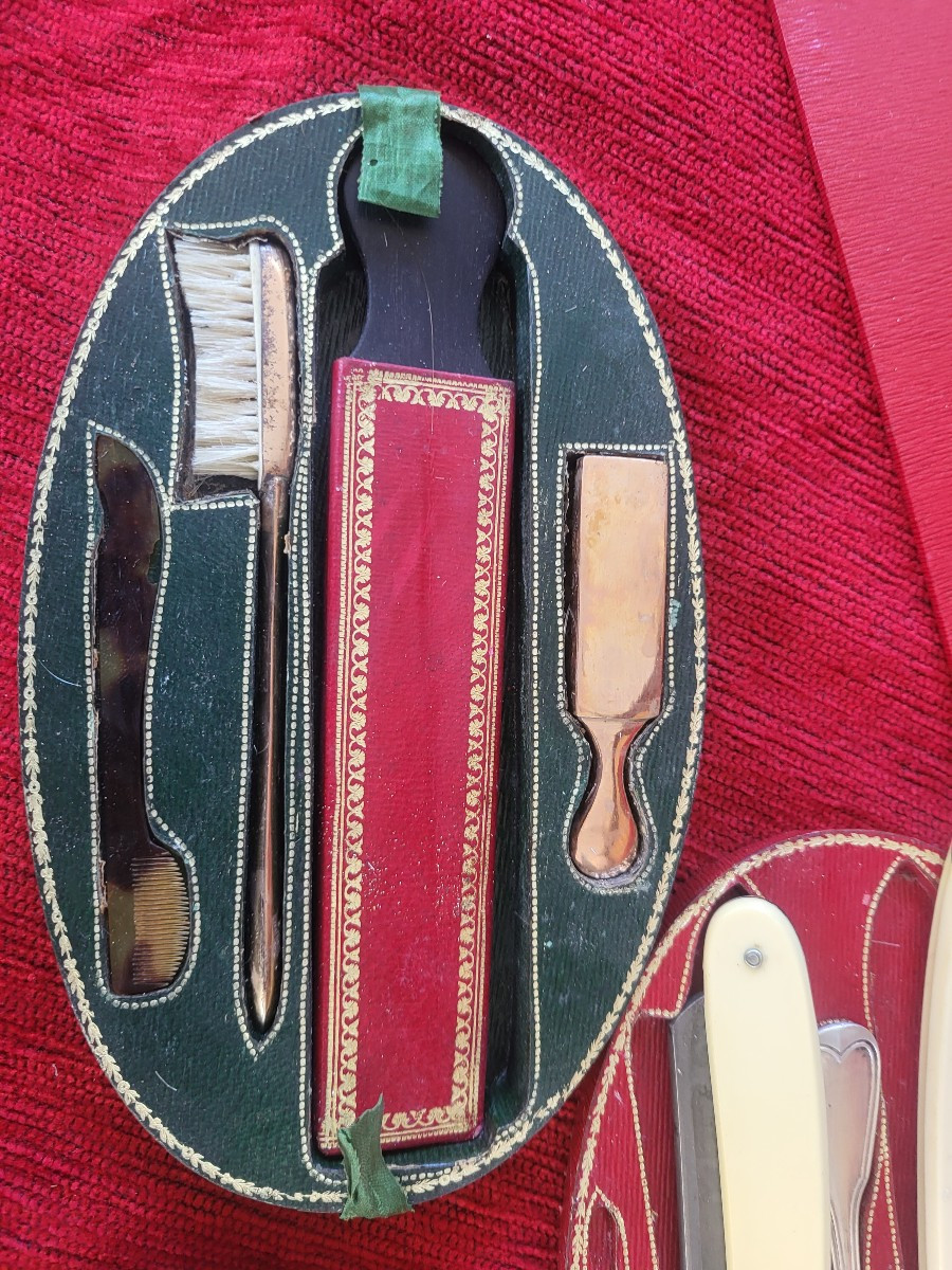   Important nécessaire  de voyage   PN Blaquiere époque  Empire-photo-2