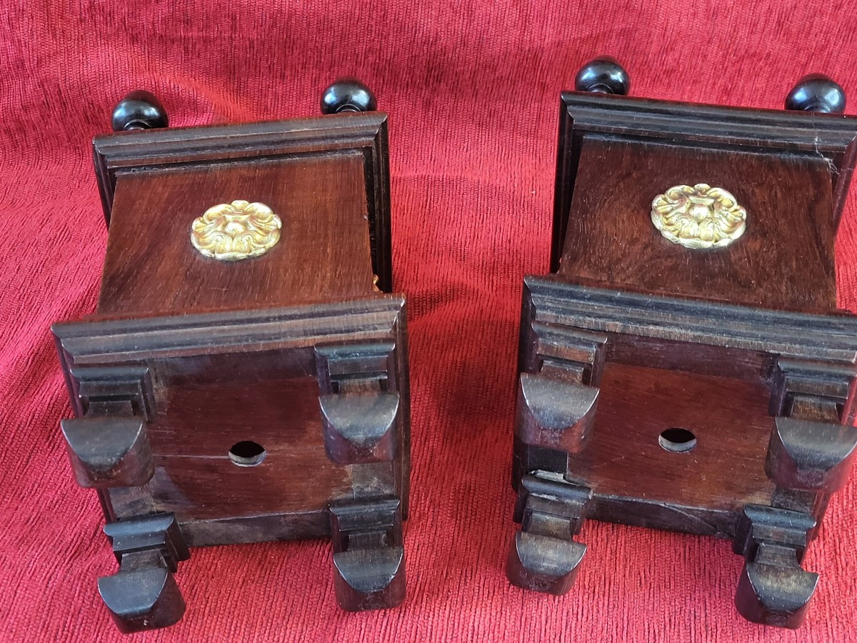 Paire de caisses à fleurs  époque  Louis Philippe XIXe siècle -photo-2