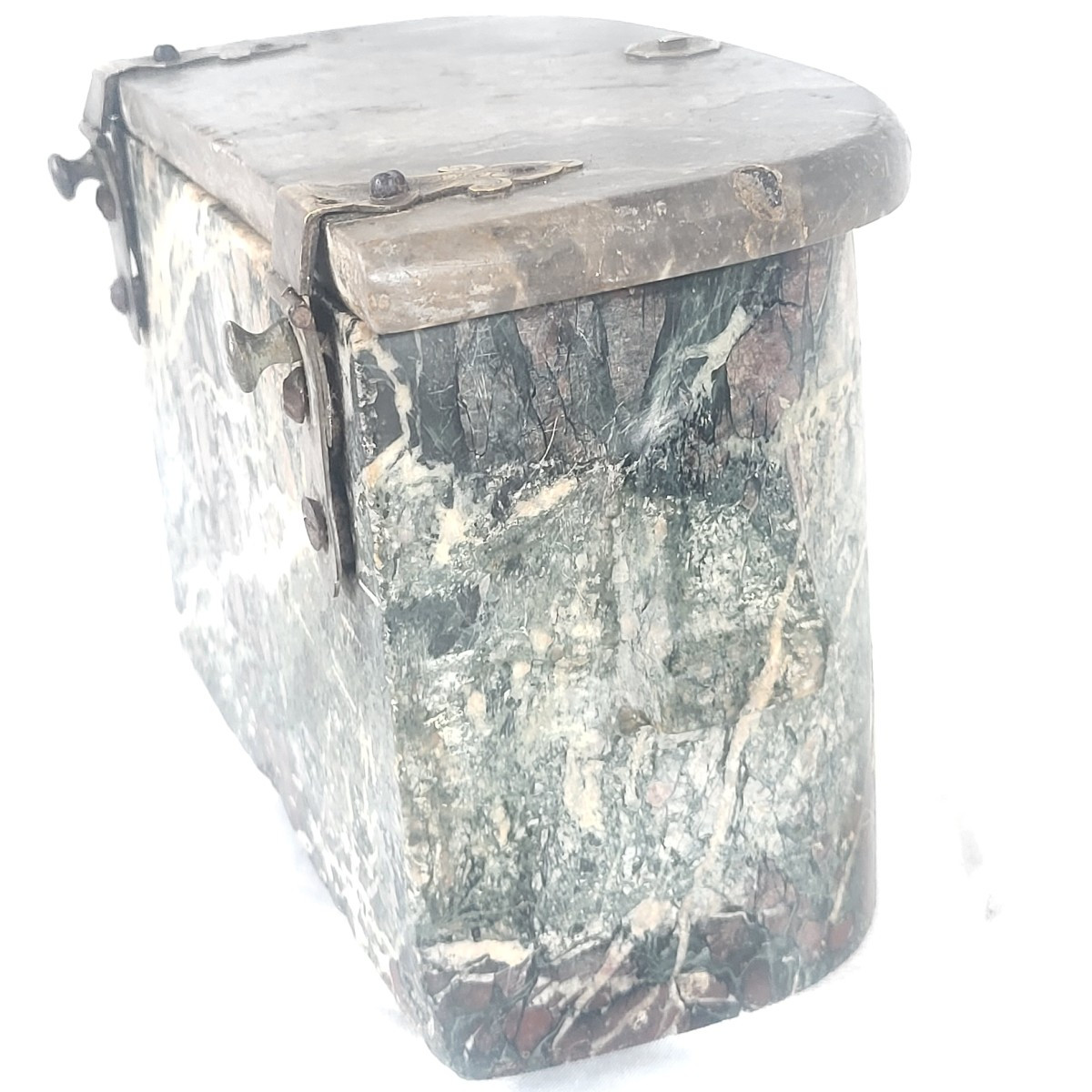 Boite à  viscères marbre époque  début du XVIII e siècle -photo-3