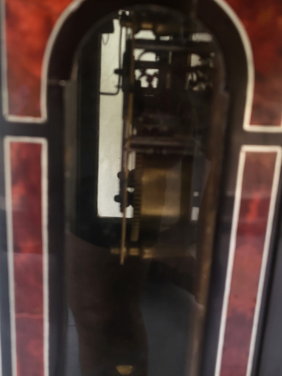 Pendule  religieuse  Boulle époque Louis XIV  XVII e siècle -photo-1