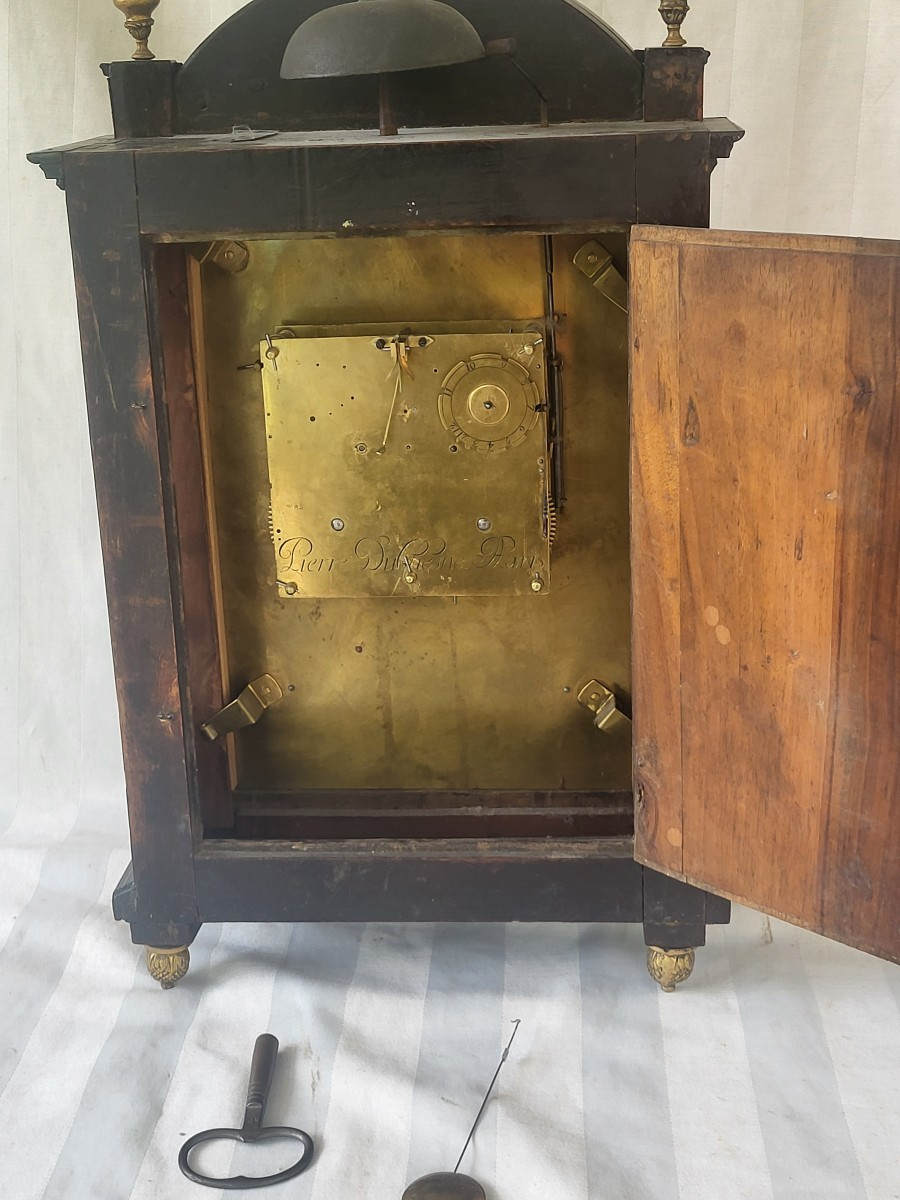 Pendule  religieuse  Boulle époque Louis XIV  XVII e siècle -photo-5