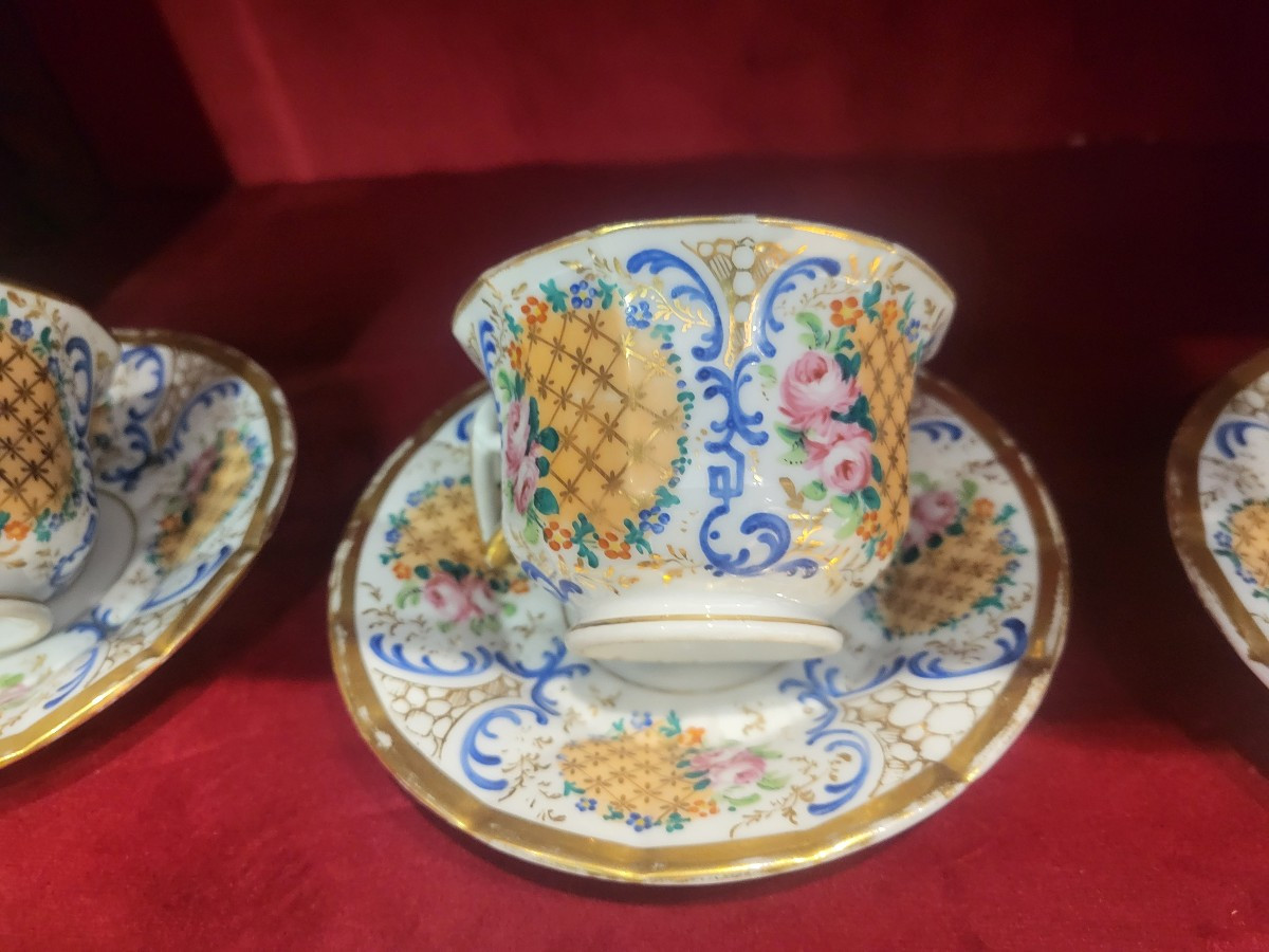 Important Porcelain Service From Paris Louis Philippe Period 19th Century-photo-6