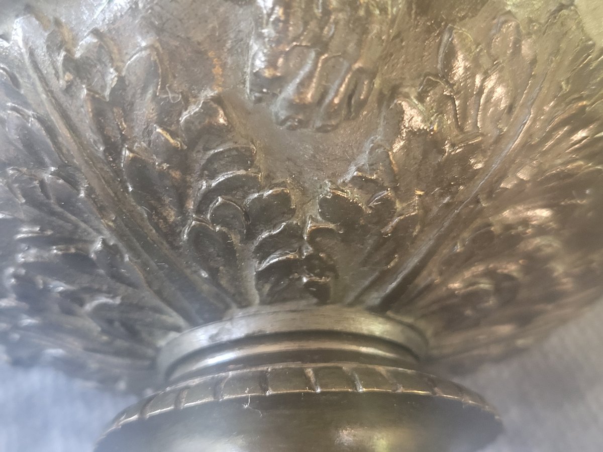 Coupe bronze à l'Antique   époque XIXe -photo-4