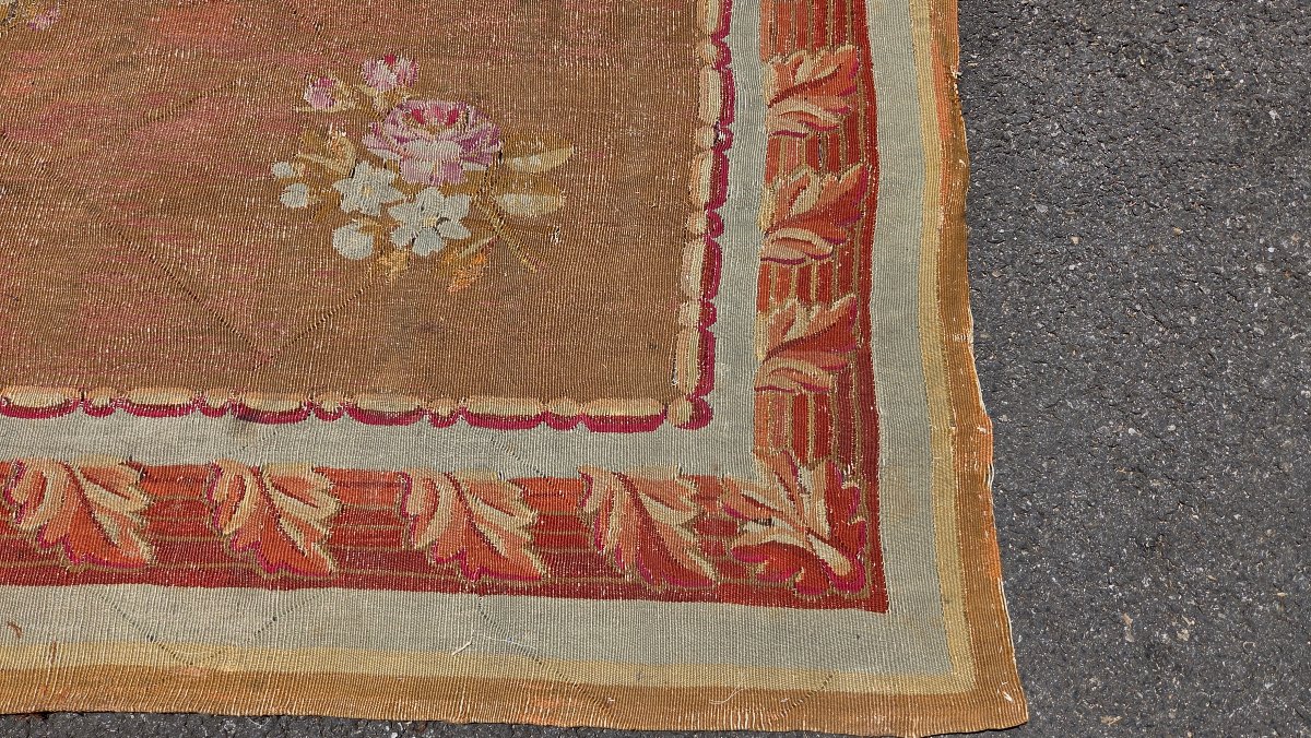 Aubusson Carpet, Late 18th/early 19th Century, Approx. 295 X 195 Cm-photo-6