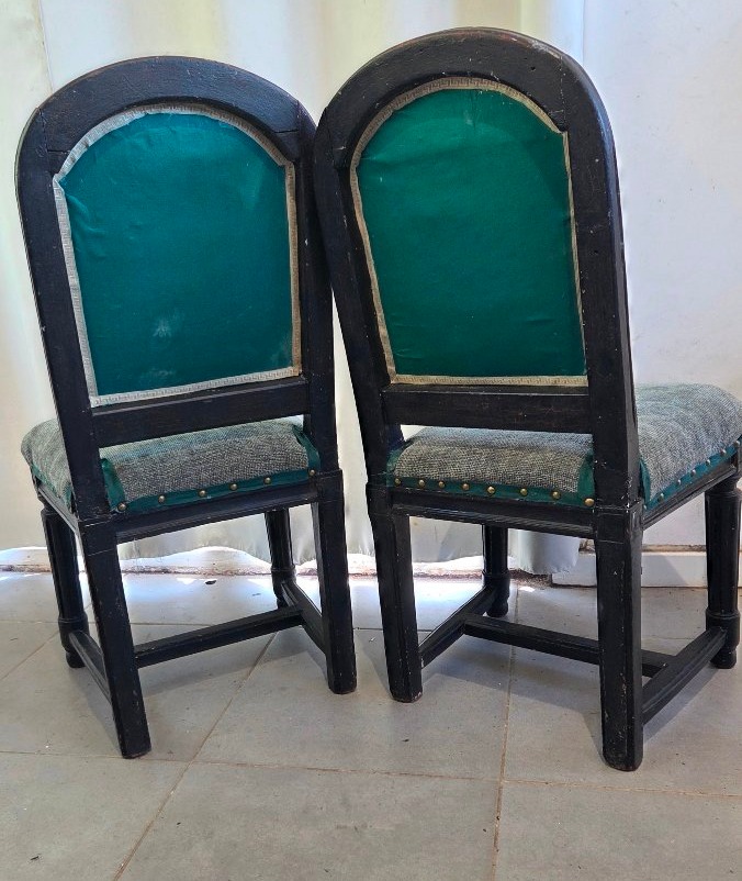 Pair Of Chairs époque Louis XVI -photo-2