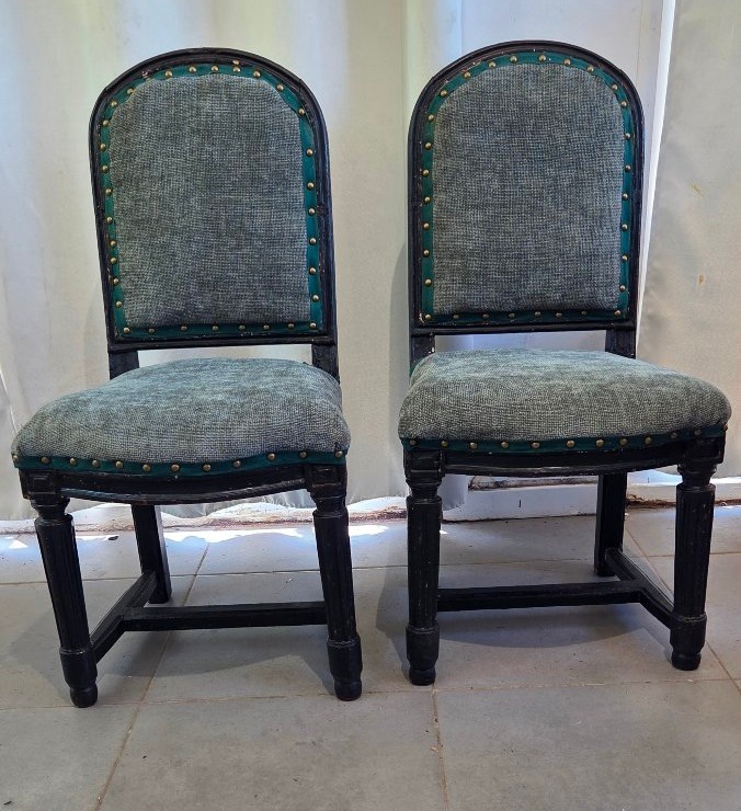 Pair Of Chairs époque Louis XVI -photo-6
