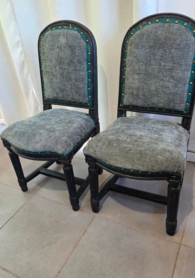 Pair Of Chairs époque Louis XVI -photo-8