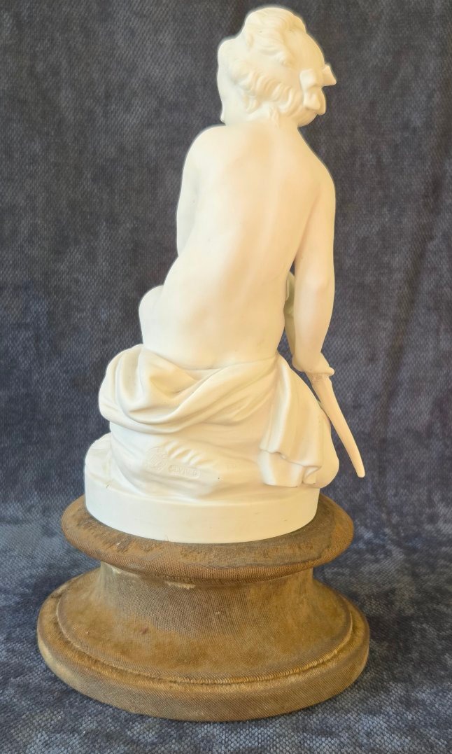 Sèvres, 1919, Diana The Huntress, Falconnet, Bisque, H34-photo-4