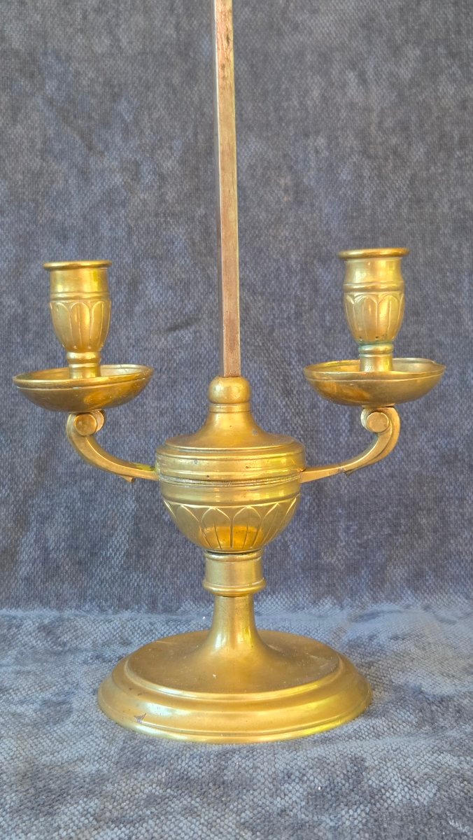 Paire de lampes de  bouillotte  époque XIXe siècle -photo-2