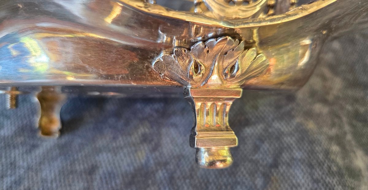 Huilier en argent M.O.Gabriel Paris 1746  835g  Époque XVIIIe -photo-5