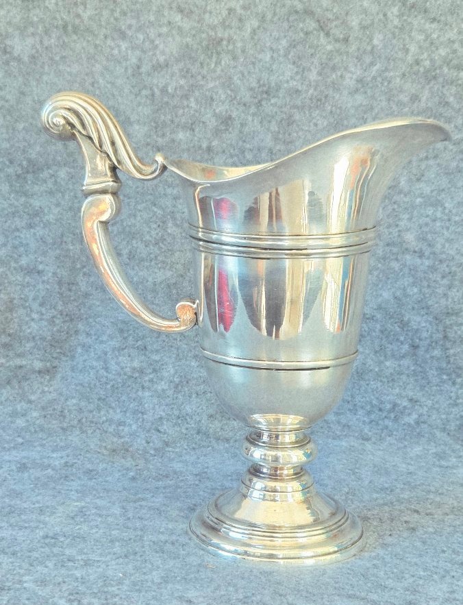 Aiguière casque argent  plaqué  époque  Louis XV  XVIIIe -photo-3