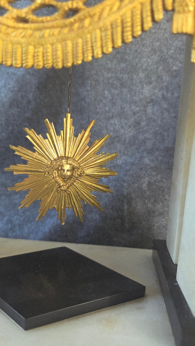Prouvarelle Pendulum Clock In Paris, Directoire Period/early 19th Century -photo-8