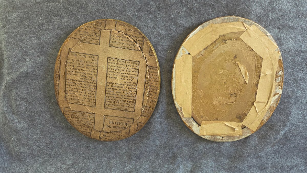  18th-century French School: Pair Of Gouaches-photo-4