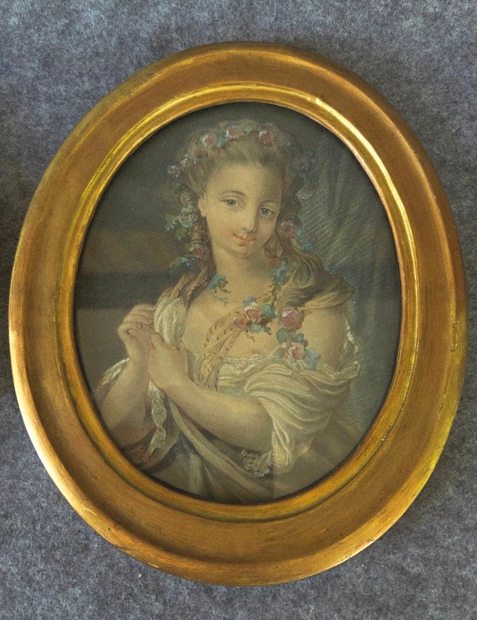  18th-century French School: Pair Of Gouaches-photo-5