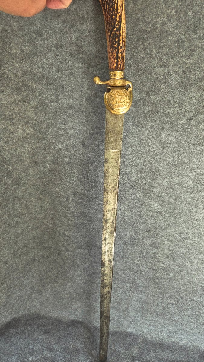 Two Hunting Knives From The Louis XV Period -photo-4