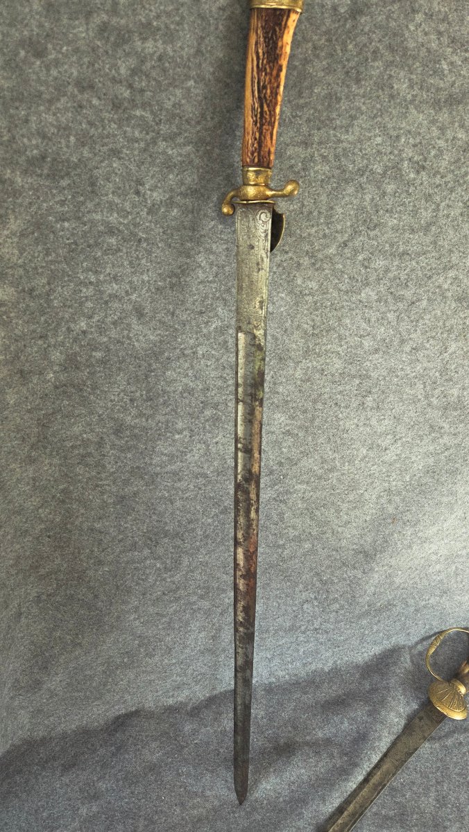 Two Hunting Knives From The Louis XV Period -photo-5