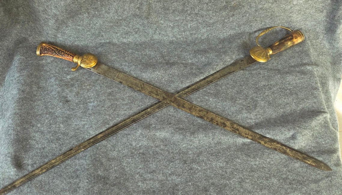 Two Hunting Knives From The Louis XV Period 