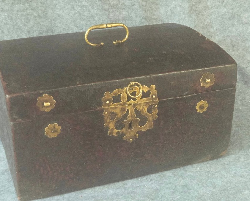 Small Louis XIV-era Travel Chest From The Late 17th Century