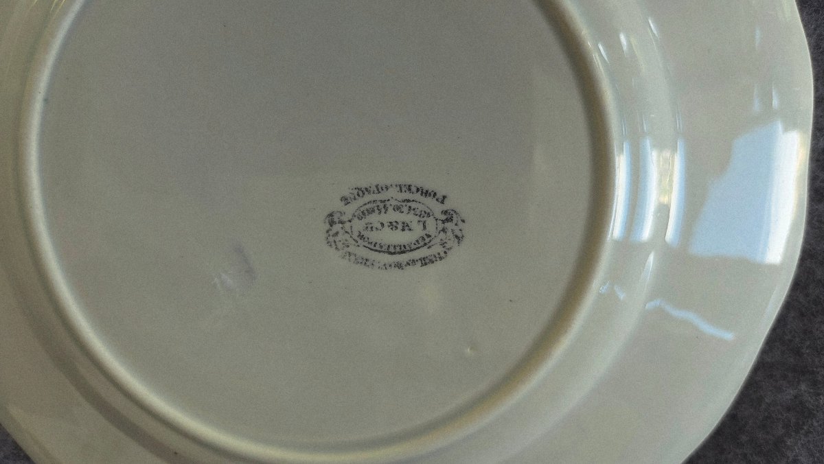 Service  George  Sand  Creil modèle fraisier époque XIXe -photo-7