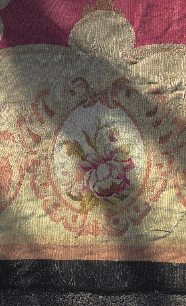 Large 19th-century Aubusson Rug, 415 X 318 Cm-photo-4