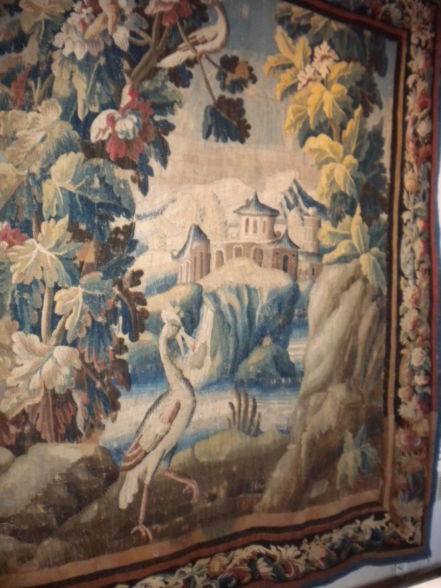 Tapisserie Aubusson XVIIIeme-photo-1